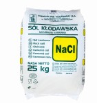 SÓL KŁODAWSKA KAMIENNA MIELONA "5S" GRUBOZIARNISTA  - worek 25 kg 